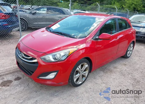 2013 Hyundai Elantra Gt из США, поврежденный, VIN KMHD35LE3DU085939